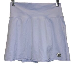 Womens Vuori Volley Skort Skirt Tennis Lined Sz Medium Pale Purple